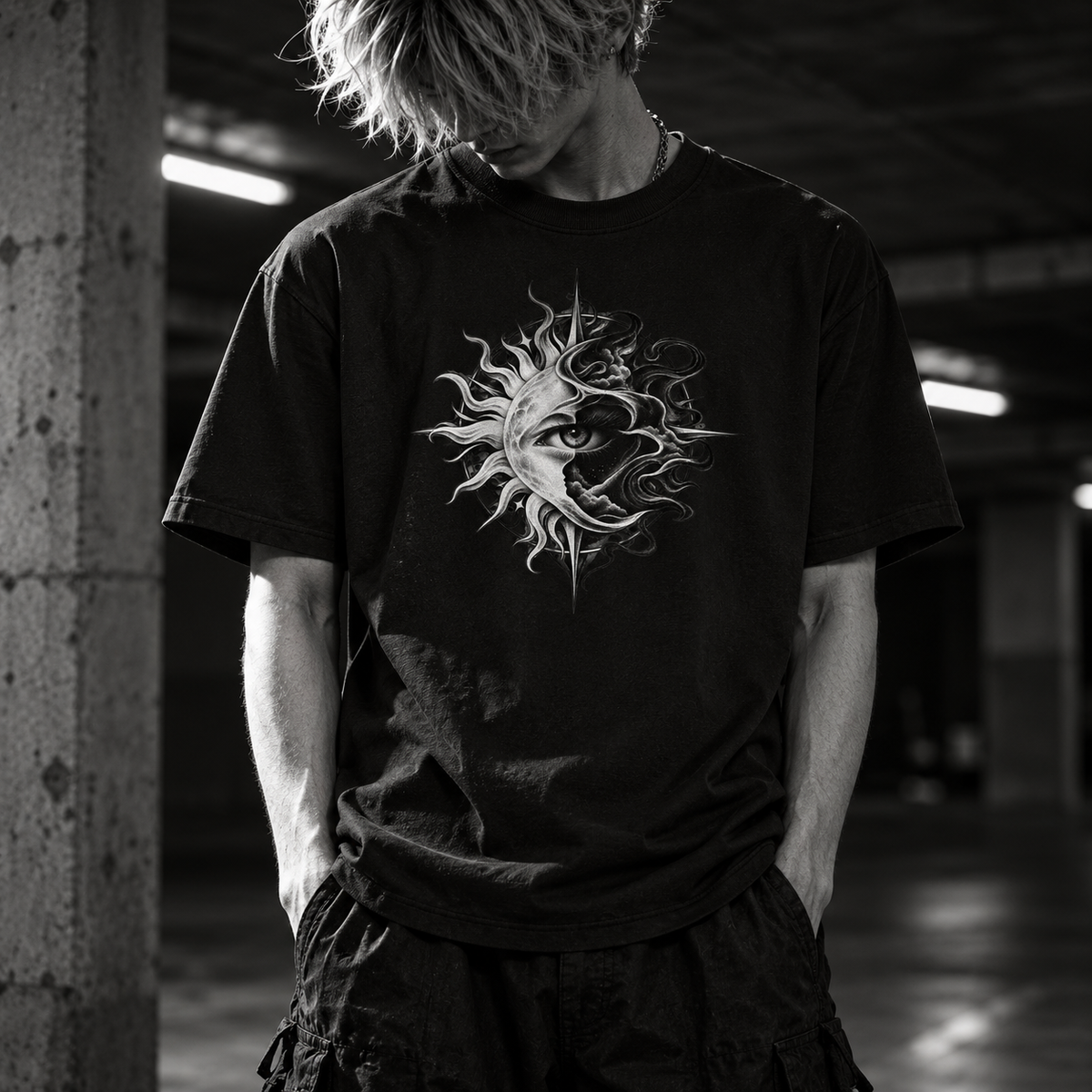 Media Luz - Camiseta - escaparate